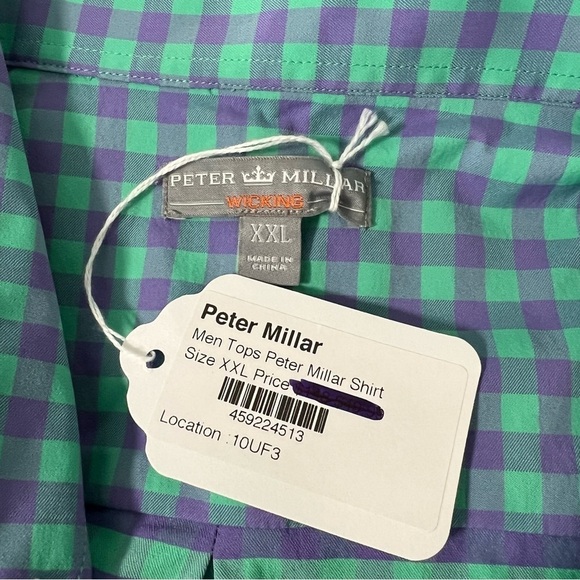 Peter Millar Wicking Performance Button Up - Picture 2 of 8